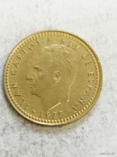 Испания 1 песета 1975(79)