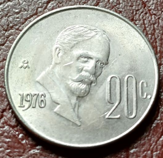 Мексика 20 сентаво, 1976    ( 1-3-5 )
