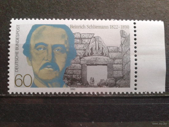 ФРГ 1990 Шлиман, археолог** Михель-1,6 евро