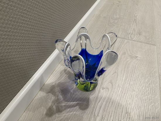 Ваза,цветные стекло,Германия.Старт с рубля