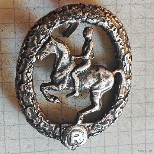 Знак спортивный (школа верховой езды) Германия