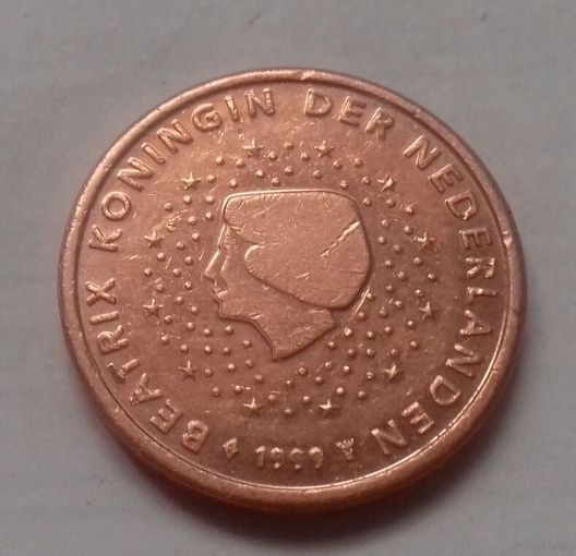 2 евроцента, Нидерланды 1999 г.
