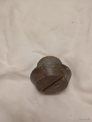 Заглушка от болванки ВОВ. Скорее всего олово. Распродажа. Старт с 1 рубля.