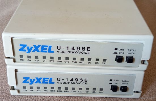 Раритет! Ретро! Комплект (пара) модем Zyxel U1496E ЦАП BB PCM56P-J процессор TMP68HC000P-16 и др