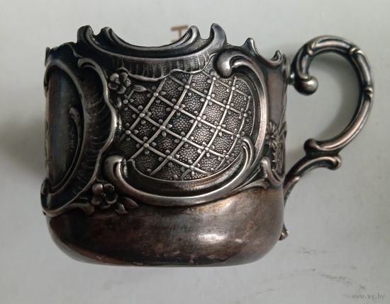 Подстаканник/подрюмочник. Серебро. 800. Германия.
