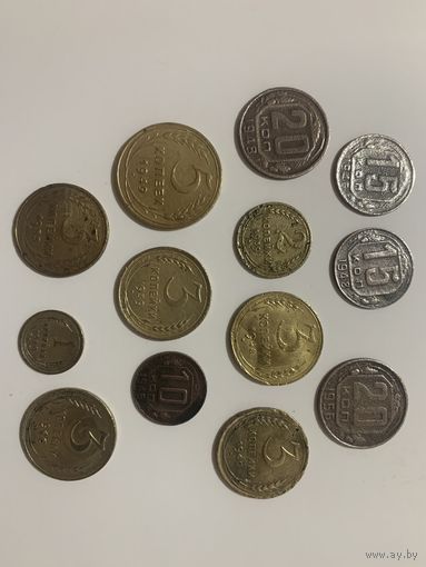 Лот монет СССР
