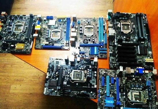 Материнские платы + Процессоры + ОЗУ