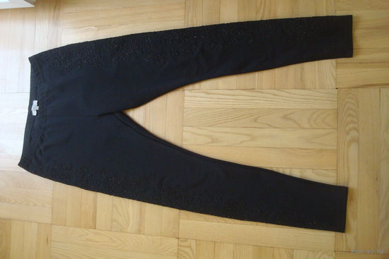 НОВЫЕ леггинсы брюки с аппликациями 'PAPAYA'44-46