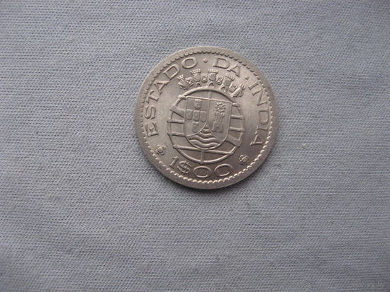 Индия - Португальская 1 эскудо 1958 год