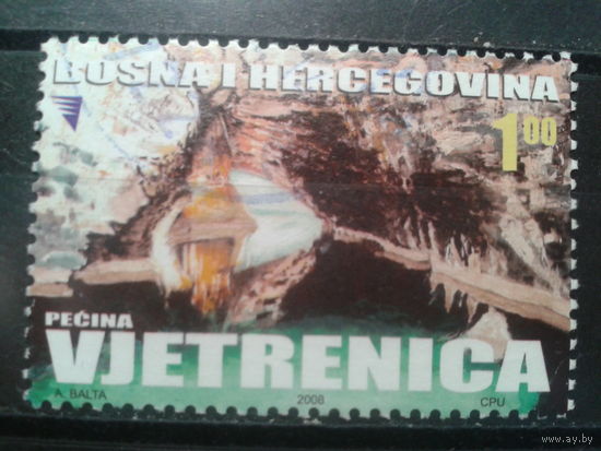 Босния и Герцеговина, 2008. Туризм. Пещера Ветреница