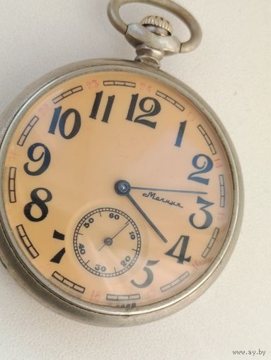 Часы карманные, из коллекции, балан цел, идут