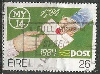 Ирландия. 200 лет ирландской почте. 1984г. Mi#549.