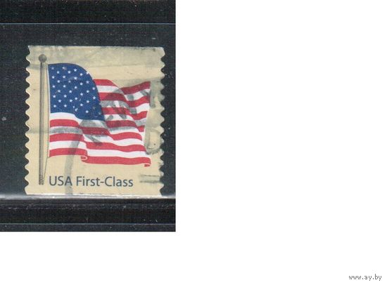США-2007 (Мих.4204 ВС) , гаш., Стандарт, Флаг (одиночка),(1)