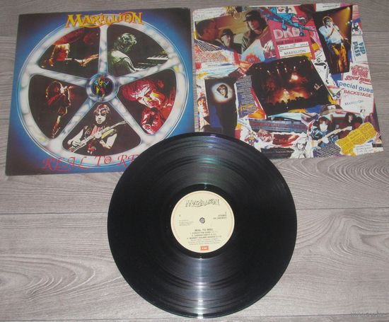 Marillion - Real To Reel / 1st press UK + постер