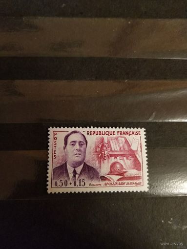1961 Франция персоналии чистая клей МNH** дорогая концовка серии (4-13)