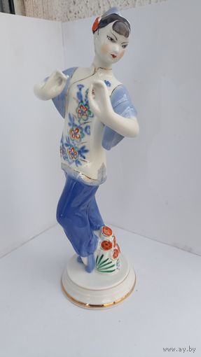 Статуэтка китайский танец Вербилки, состояние