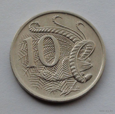 Австралия 10 центов. 1974 г.