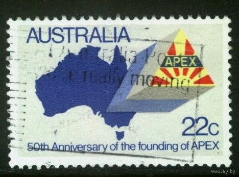 Австралия - 1981 [Mi. 747] Гашеная (AU17)