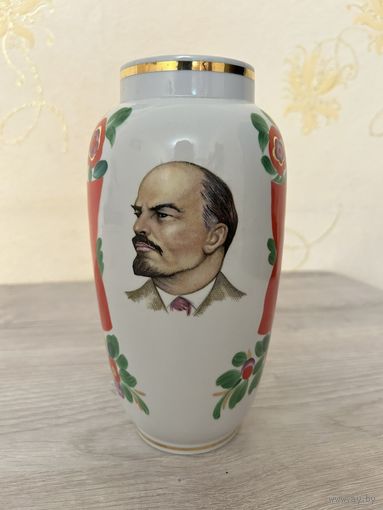 Агитфарфор. Редчайшая ваза.