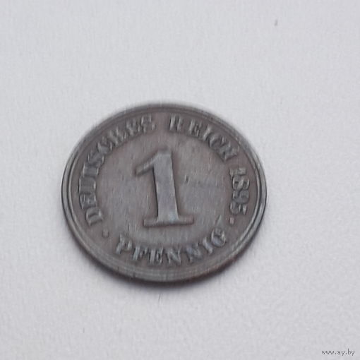 ГЕРМАНИЯ 1 пфенинг 1895 год