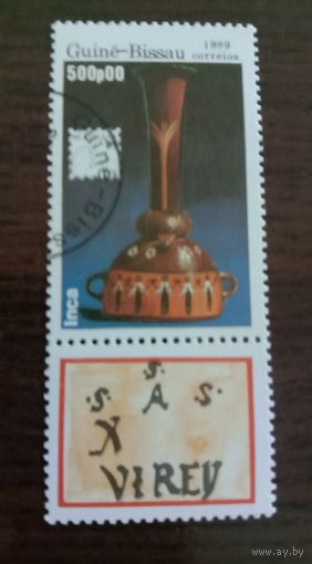 Марка Гвинея 1989