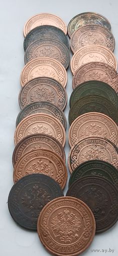 Сборный лот царских монет