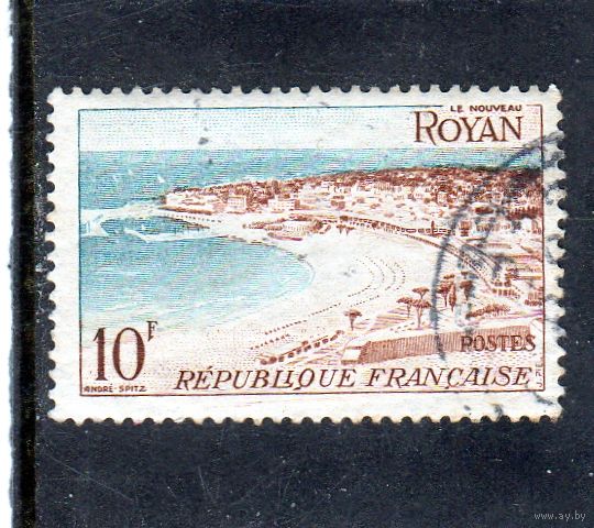 Франция.Ми-1006. Роян. Серия: туризм. 1954.