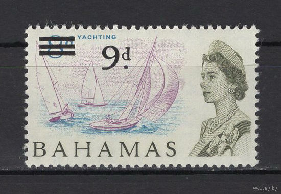 Багамы /Bahamas 1966** Яхтинг Новый номинал Елизавета II