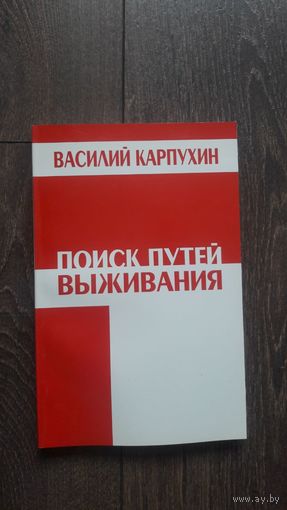 Поиск путей выживания - Василий Карпухин
