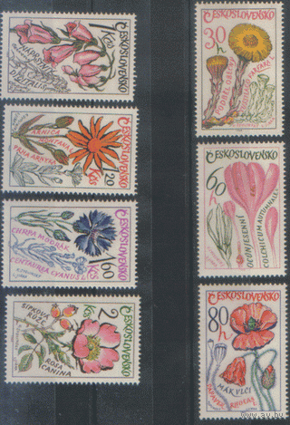 ЧСЛ. М. 1583/89. 1965. Цветы. Чист.
