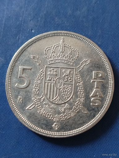 Испания 5 песет 1982