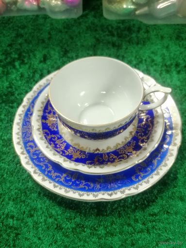Чайное трио Oskar кобальт