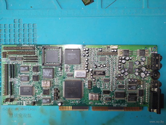 Звуковая карта Creative SB16 MCD CT1750 рабочая не PnP