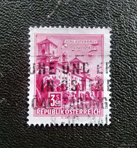 Марка Австрия 1962 год Архитектура