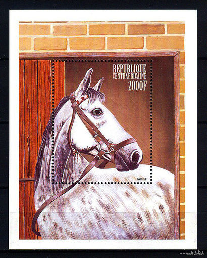 1999 ЦАР. Лошади MNH