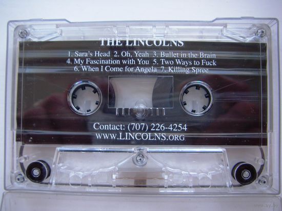 LINCOLNS (USA) HARDCORE/PUNK/CROSSOVER - оригинальная демокассета