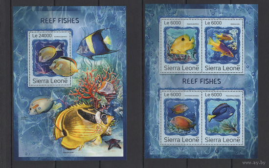 Сьерра-Леоне 2016** Рифовые рыбы
