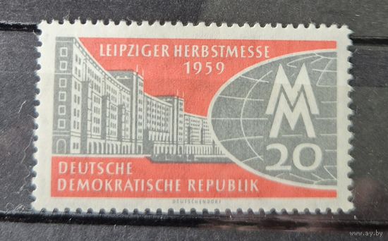 Германия, ГДР 1959 г. Mi.712 MNH** полная серия