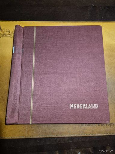 Немецкий альбом с клемташами Нидерландские Антильские острова 1952-1986 года.