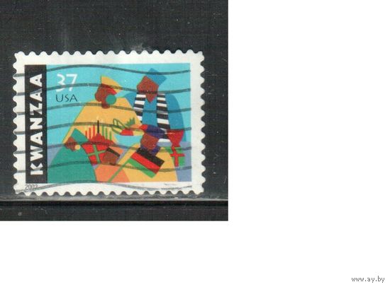 США-2002 (Мих.3649) , гаш. , Фестиваль(одиночка),