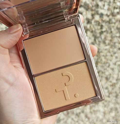 Палетка для скульптурирования Patrick TA Major Sculpt Creme Contour & Powder Bronzer DUO (Light/She is statuesque)