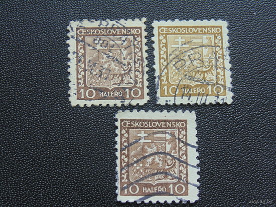 Чехословакия  1929 г. Герб.