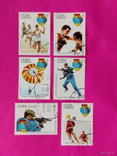 Куба. Спорт. ( 6 марок ) 1977 года. 11-2.