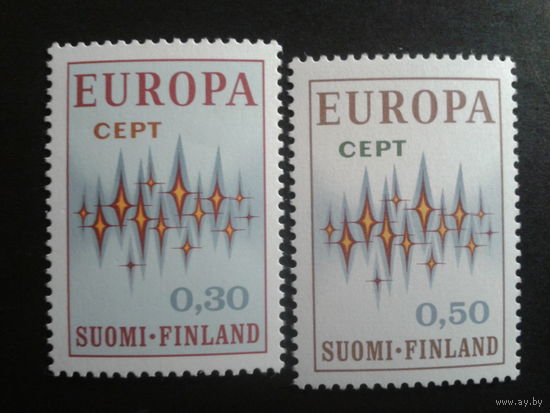 Финляндия 1972 Европа полная