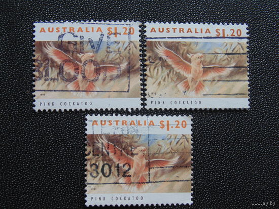 Австралия 1993 г. Птицы.