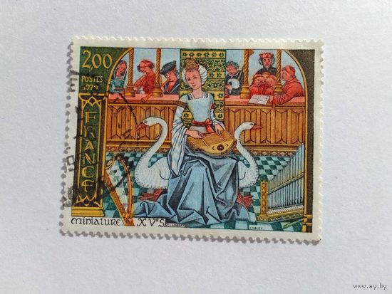 Марки   Живопись Франция   1979    1 шт. -  1,00 руб.