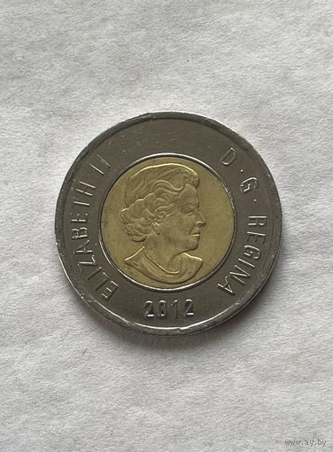 Канада 2 доллара 2012