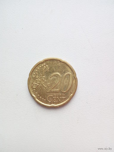 20 евро центов 2007г.Австрия