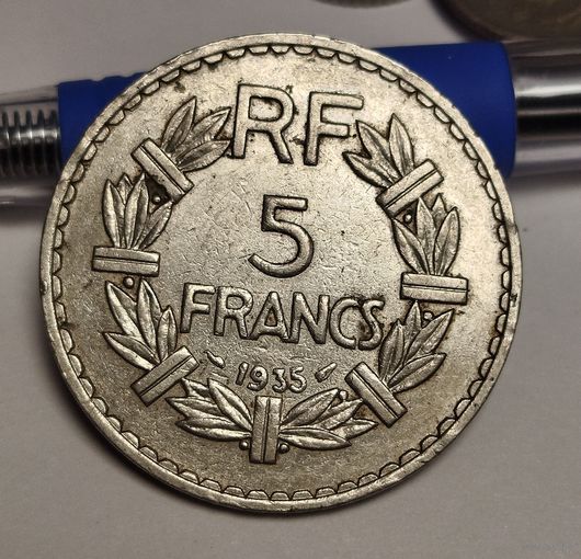 Франция 5 франков 1935