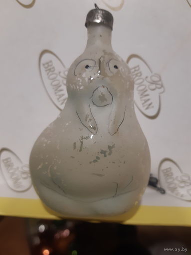 Елочная игрушка морж